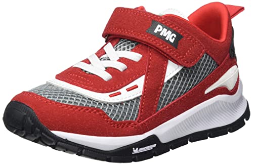 Primigi Unisex Lab 19366 Sneaker, ROSSO/GRIGIO, 35 EU von PRIMIGI