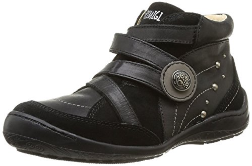 Primigi Yolene 2 E Basketballschuhe, Schwarz-Noir (Nero/Nero), 31 EU Schmal von PRIMIGI