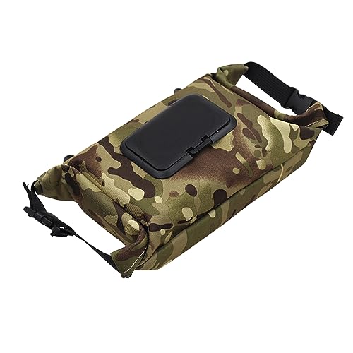 PRIMUZ Baby-Feuchttücherbeutel, Feuchttücher-Spenderbox, WC-Spenderbox mit Schnallen-Design, Reinigungstücher für berufstätige Mütter und reisende Frauen von PRIMUZ