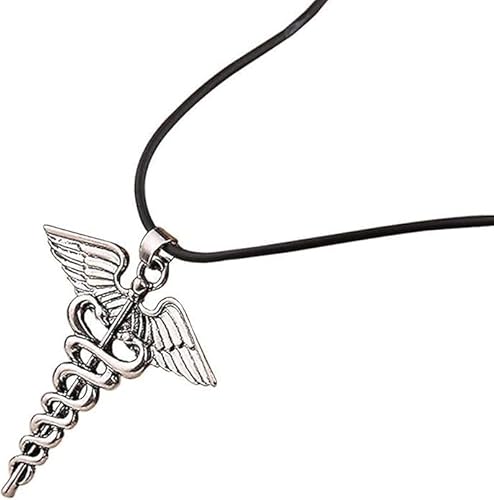 PRINCESS CUTENESS STORE Percy Jackson Camp Halbblut-geflügelte Schlangenschlange, olympische Halbgott-Halskette, Annabeth Chase von PRINCESS CUTENESS STORE