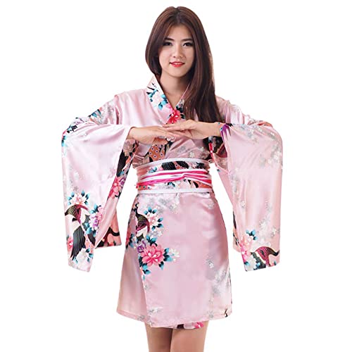 PRINCESS OF ASIA Kimono Damen Negligee Kleid Cosplay Lolita Minikleid S M 36 38 40 42 von PRINCESS OF ASIA