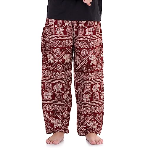 PRINCESS OF ASIA Vegane Thai Aladinhose Haremshose Elefantenhose Pumphose Hippie Hose Unisex für Herren und Damen von PRINCESS OF ASIA