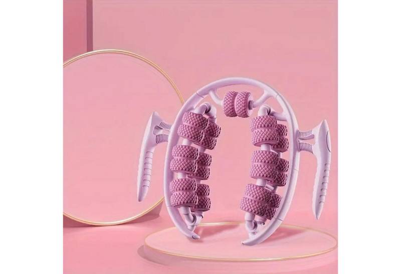 PRINIDOR Shiatsu-Massagegerät Anti-Cellulite Massagegerät Professioneller Bein-Kontur-Massagegerät, 26 ergonomisch geformte Massagerollen, tägliche Entspannung von PRINIDOR