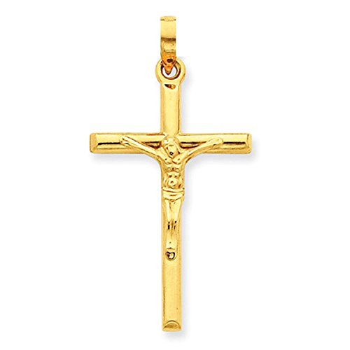 Anhänger Kreuz Mit Jesus 18 Karat 750 Gelbgold Unisex von PRINS JEWELS