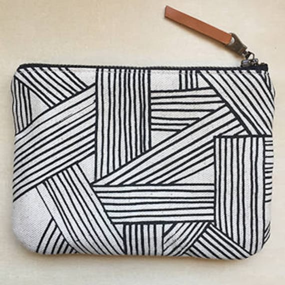 Trommelsteine Siebdruck Beutel - Schwarz von PRINTSHOPTEXTILES