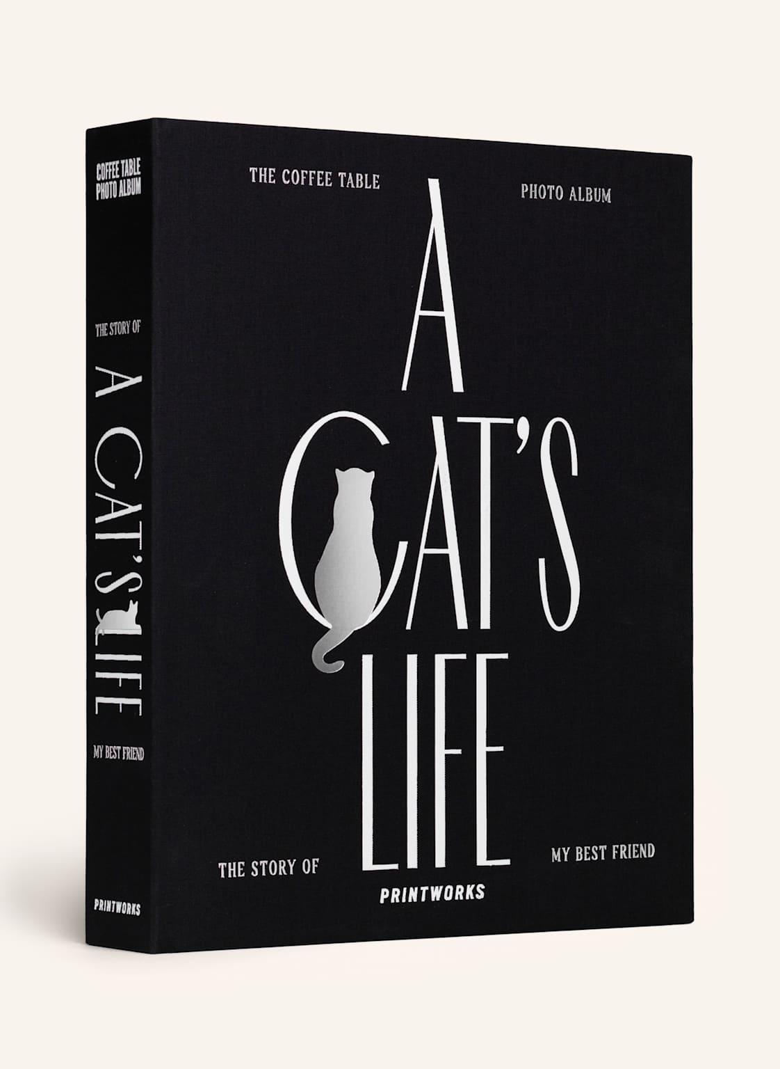 Printworks Fotoalbum A Cats Life schwarz von PRINTWORKS