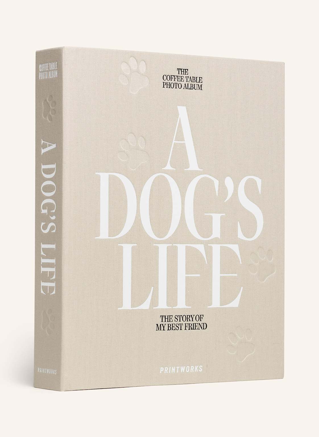 Printworks Fotoalbum A Dogs Life beige von PRINTWORKS