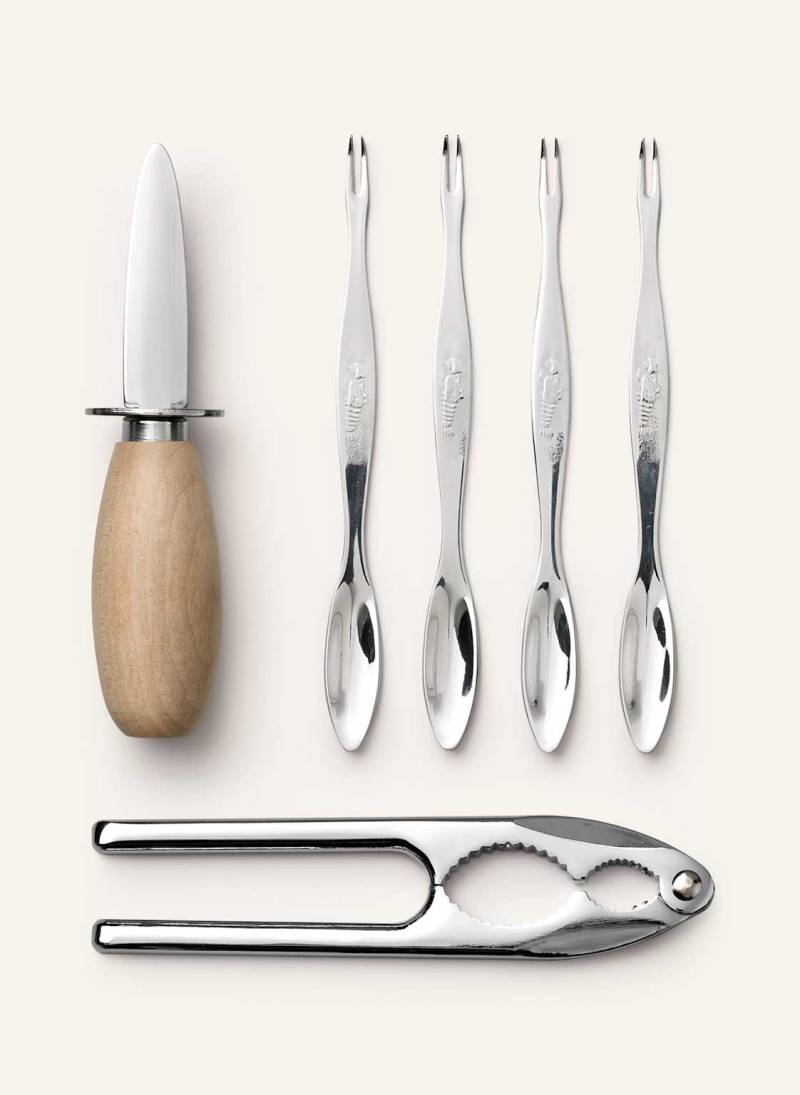 Printworks Meeresfrüchtebesteck-Set The Essentials beige von PRINTWORKS