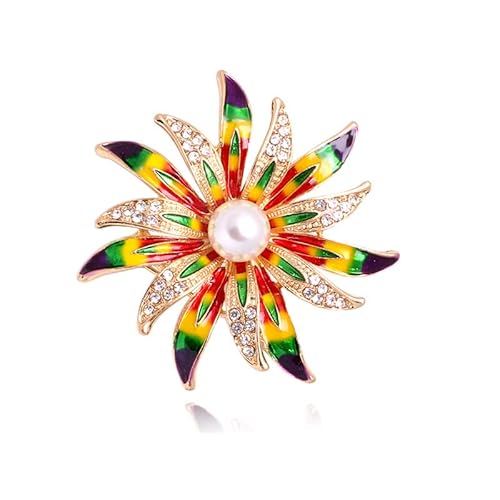 Retro Hochzeitsbraut Großer Blauer Kristall -Strass -Feuerwerk Brosche Für Frauen,Farbe,Eine Größe Retro Hochzeitsbraut Großer Blauer Kristall -Strass -Feuerwerk Brosche Für Frauen,Farbe,Eine Größe von PRIOKNIKO