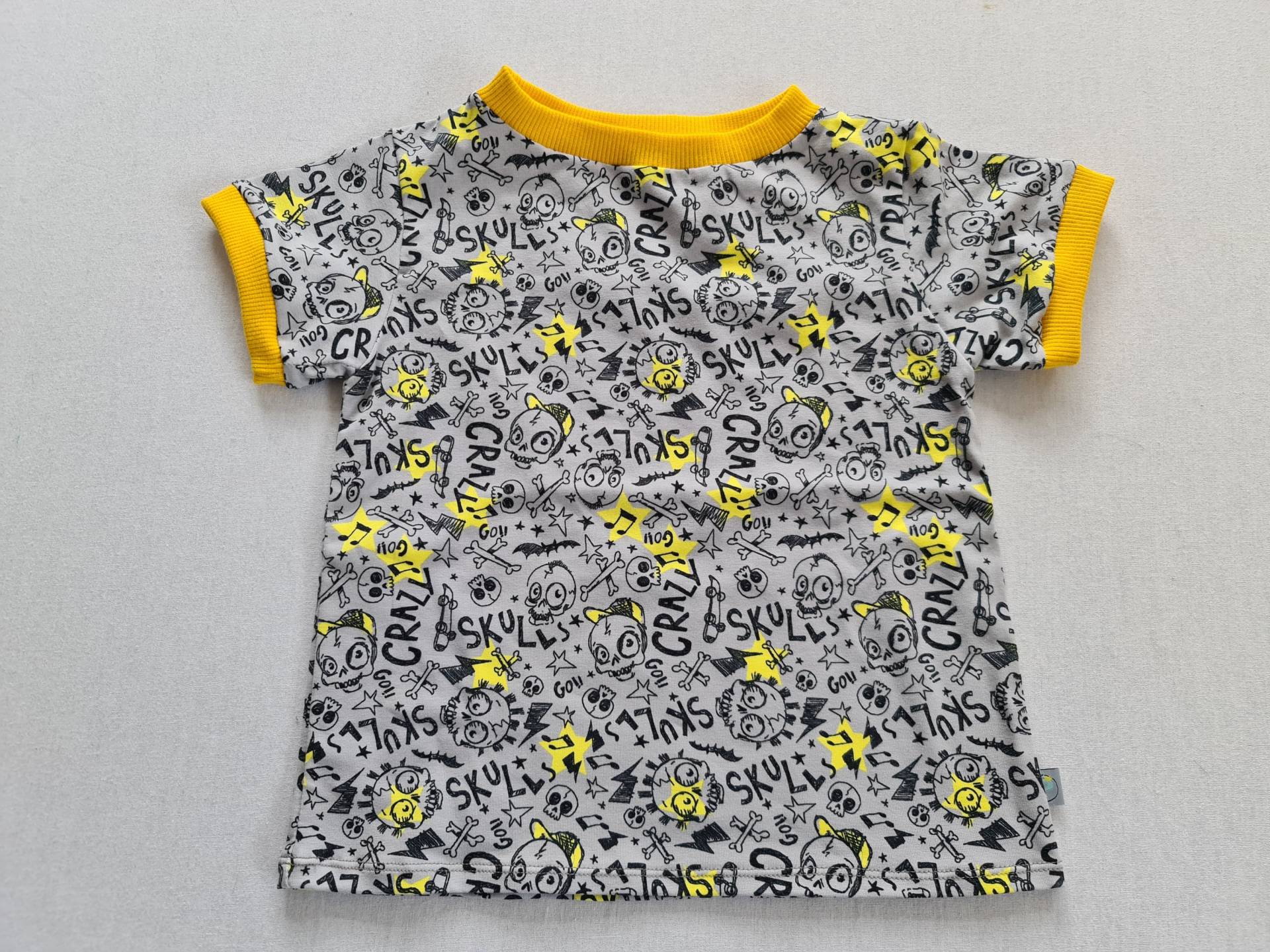 Jersey Shirt Für Jungen, Gr. 86, 92 Skulls von PRIPImade