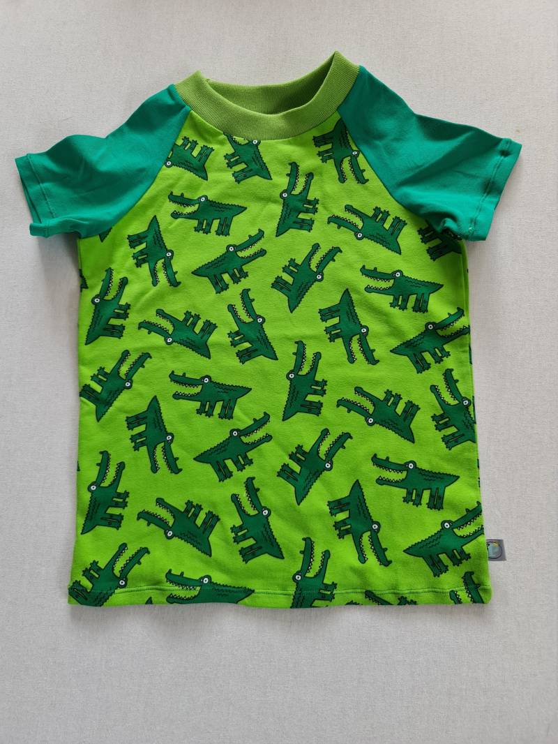 Jersey Shirt Für Jungen, Gr. 92, 98, 104 Krokodil von PRIPImade