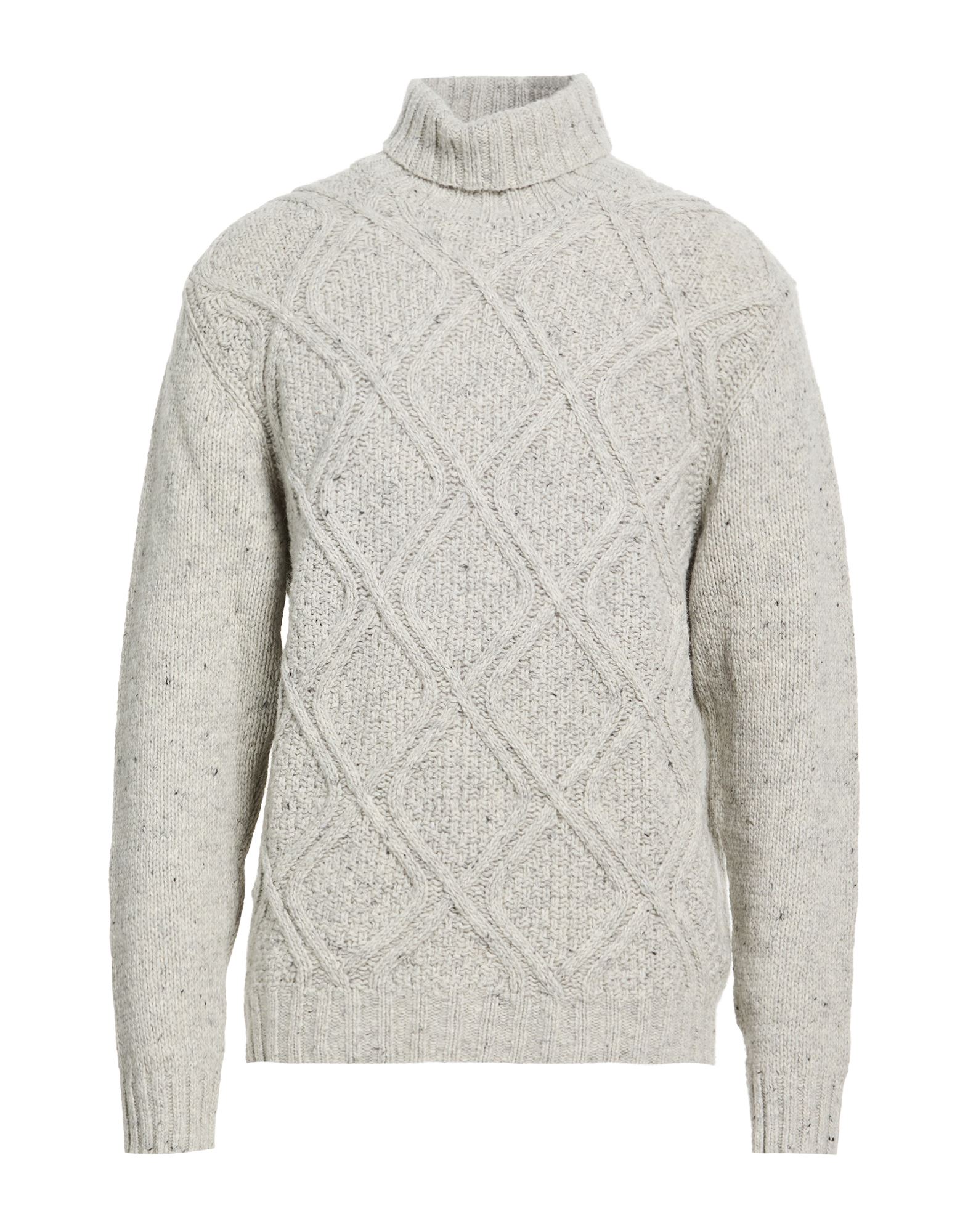 PRIVATI Rollkragenpullover Herren Hellgrau von PRIVATI