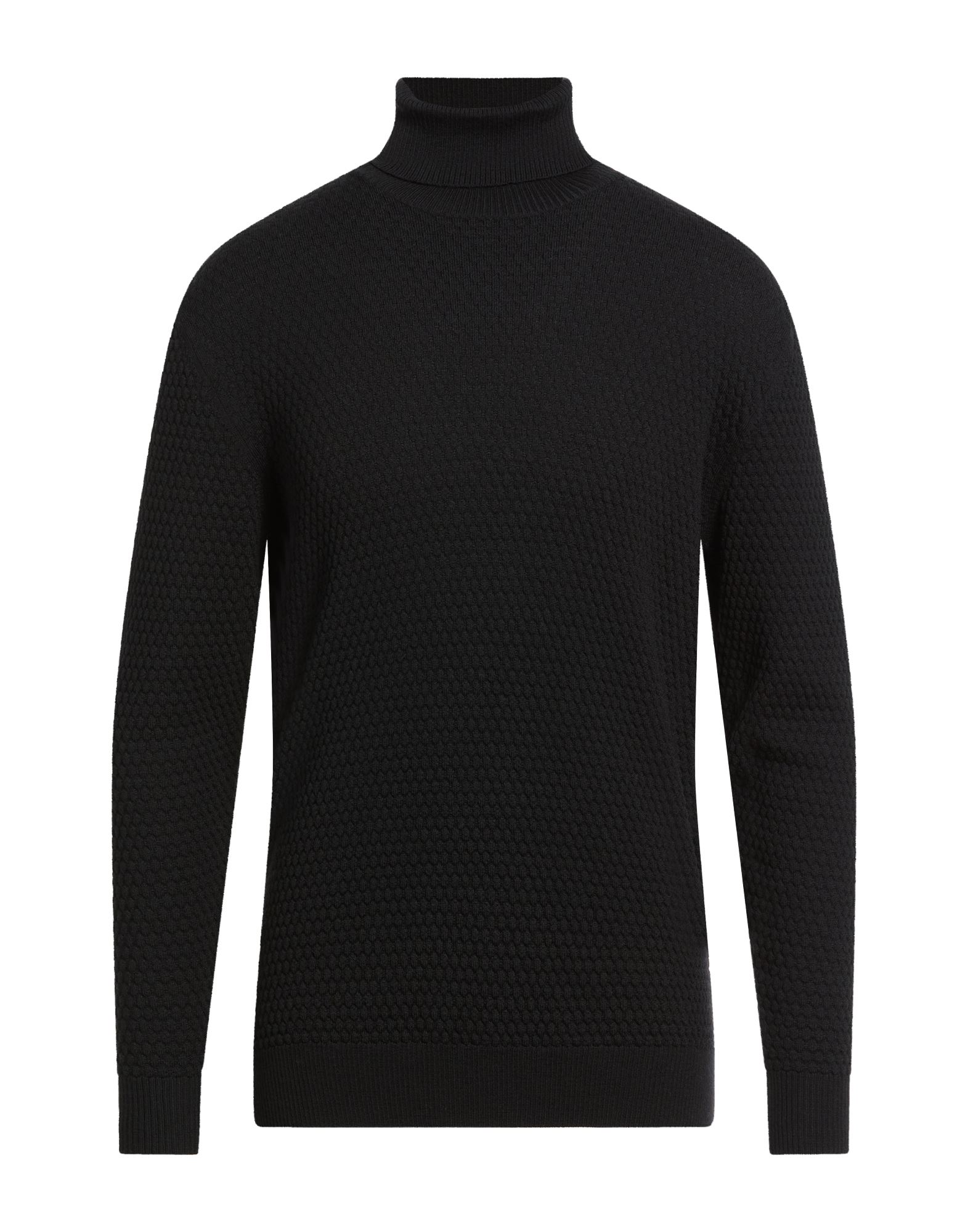 PRIVATI Rollkragenpullover Herren Schwarz von PRIVATI