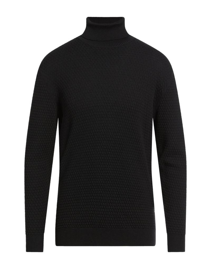 PRIVATI Rollkragenpullover Herren Schwarz von PRIVATI