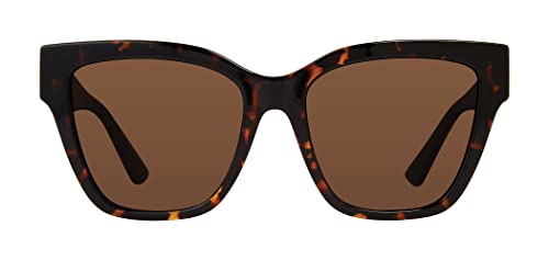 Prive' Revaux Unisex Bayside Babe/s Sunglasses, Brown Tort, 54 von PRIVÉ REVAUX