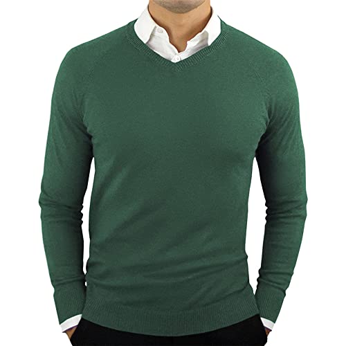 Herren Langarm Rundhals Pullover Herren Rundhals Pullover Winter Warmer Strickpullover Kausal Slim Fit Strickpullover Winter Pullover Warme Outdoor Pullover Pullover Pullover Lässiger Herbst Pullover von PRJN