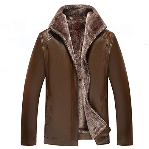 PRJN Herren Wollmantel Kurzer Trenchcoat Lässiger Winter Business Slim Jacke Herren Wollmantel Winter Normaler Langer Trenchcoat Lässiger Westen Mantel Jackenmantel Lässiger Kurzer Jackenmantel von PRJN