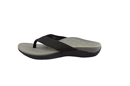 PRO 11 WELLBEING Orthopädische Sandalen mit Fußgewölbeunterstützung und rutschfester Oberseite, grau, 42 1/3 EU von PRO 11 WELLBEING