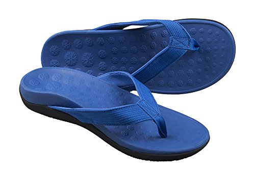 PRO 11 WELLBEING Orthopädische Sandalen mit großartiger Fußgewölbeunterstützung, hoher Komfort, Blau - blau - Größe: 38/38.5 EU von PRO 11 WELLBEING