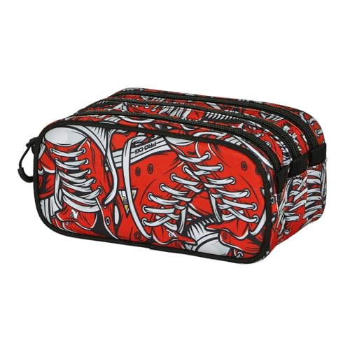 PRO-DG Unisex Kinder 06964 Fan Trick-Federmäppchen 2.2 Sneak, Rot, Einheitsgröße von PRO-DG
