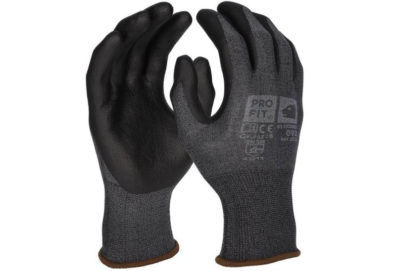 PRO FIT by Fitzner Nitril-Handschuhe Hit, Arbeitshandschuhe aus Nitrilschaum, Feinstrick (12, Paar) nahtlos, angenehmer Tragekomfort, atmungsaktiv, sicherer Griff von PRO FIT by Fitzner