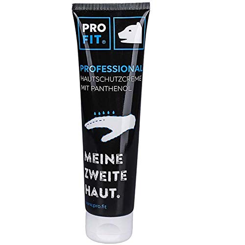 PRO FIT Hautschutzcreme mit Panthenol - Intensive Pflege für empfindliche und trockene Haut, Unterstützt Regeneration von belasteter Haut - Haut- und Handcreme auf W/O Basis, 100 ml von PRO FIT