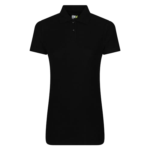 PRO RTX - Damen Pro Workwear Poloshirt - bis 4XL 'RX01F' - Black/L von PRO RTX