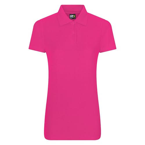 PRO RTX - Damen Pro Workwear Poloshirt - bis 4XL 'RX01F' - Fuchsia / 3XL von PRO RTX
