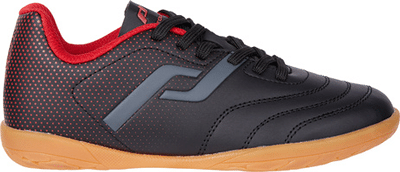 PRO TOUCH Kinder Fussball-Hallenschuhe Ind Classic V IN J BLACK/RED/ANTHRACITE - Gr. - 35 von PRO TOUCH