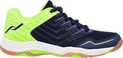 PRO TOUCH Kinder Volleyballschuhe Hallensprotschuhe Rebel 3 NAVY/ GREEN LIME - Gr. - 30 von PRO TOUCH