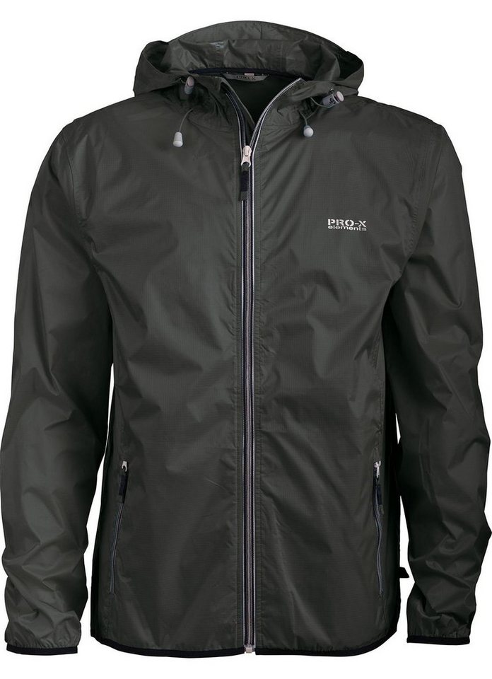 PRO-X ELEMENTS Regenjacke CLEEK integrierte Packtasche von PRO-X ELEMENTS
