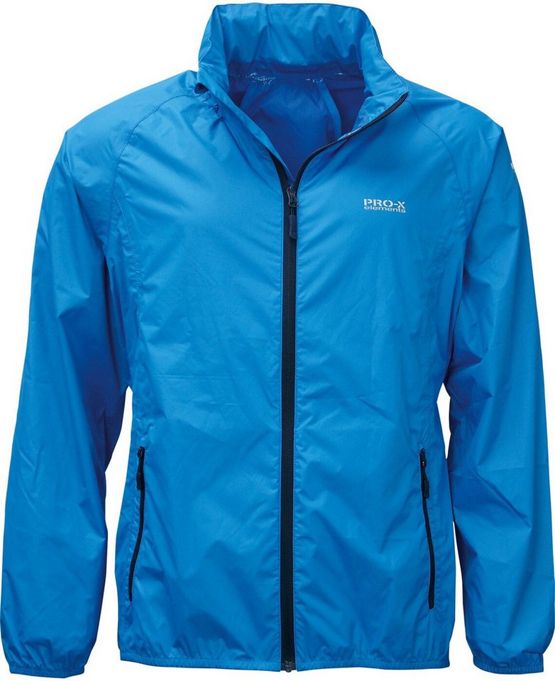 PRO-X ELEMENTS Regenjacke Herren-Regenjacke PACKable - Brilliant Blue von PRO-X ELEMENTS