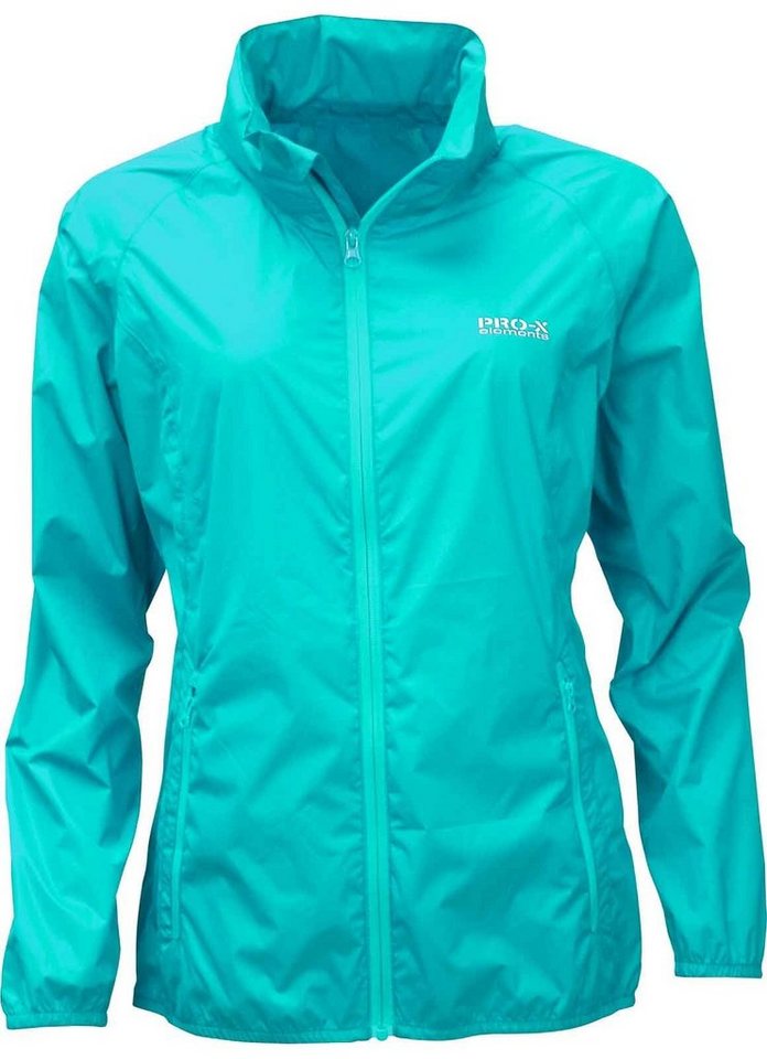 PRO-X ELEMENTS Regenjacke PRO-X elements Da. Packable Regenjacke 7021 neon t von PRO-X ELEMENTS