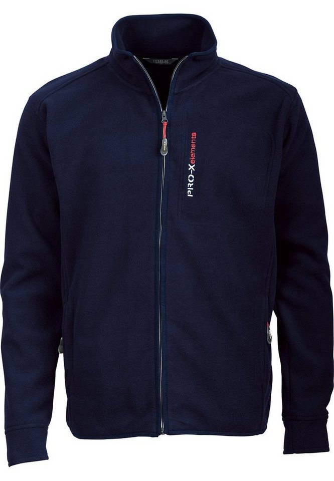 PRO-X ELEMENTS Strickfleecejacke Pro-X Elements Herren Windabweisende Fleecejacke O von PRO-X ELEMENTS