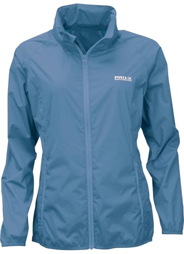 PRO-X elements Damen Fahrradjacke LADY, Blau, Größe 52 von PRO-X elements