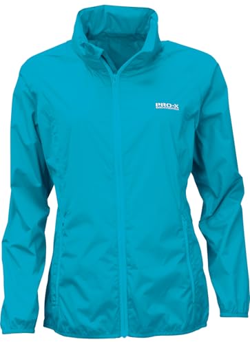 PRO-X elements Damen Fahrradjacke LADY, Türkis, Größe 54 von PRO-X elements