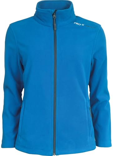 PRO-X elements Damen Fleecejacke Paula, Methylblau, Größe 40 von PRO-X elements