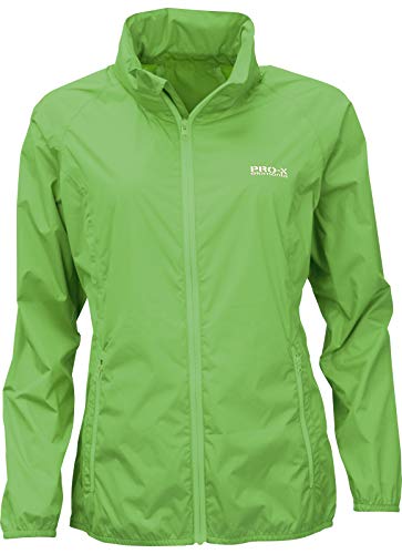 PRO-X elements Damen Packable Bike Jacke, Bambus, 46 von PRO-X elements