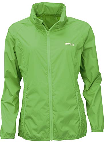 PRO-X elements Damen Packable Bike Jacke, bambus, 46 von PRO-X elements