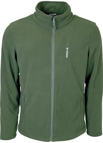PRO-X elements Herren Fleecejacke PAUL, Dunkelgrün, Größe XL von PRO-X elements
