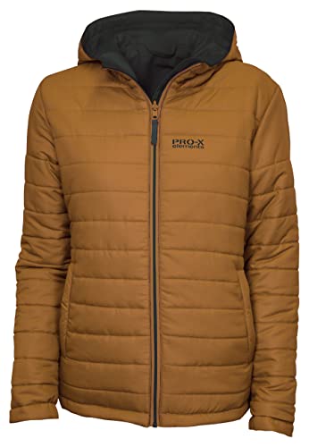 PRO-X Elements Damen Heike Stepp Wendejacke 8832 40 braun von PRO-X elements