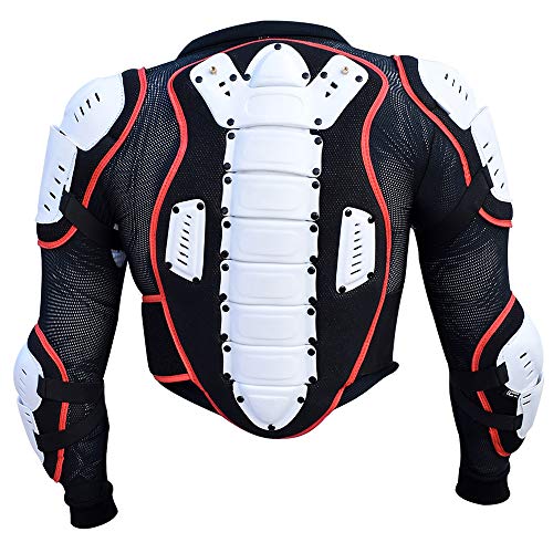 PROANTI Kinder Protektorenjacke Protektoren Jacke Hemd Weste Ski Snowboard Motocross Quad BMX - Gr. M von PROANTI