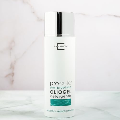 Procute OLIOGEL glättende Gesichts-Make-up-Entferner für Mischhaut, raue oder unreine Haut. Hinterlässt keine Fettigkeit. Biologische Formel. von PROCUTE