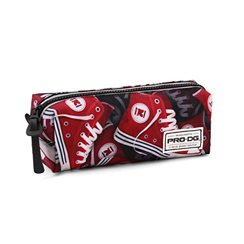 PRODG Tracks-Quadrat HS Federmäppchen, Rot von PRO-DG