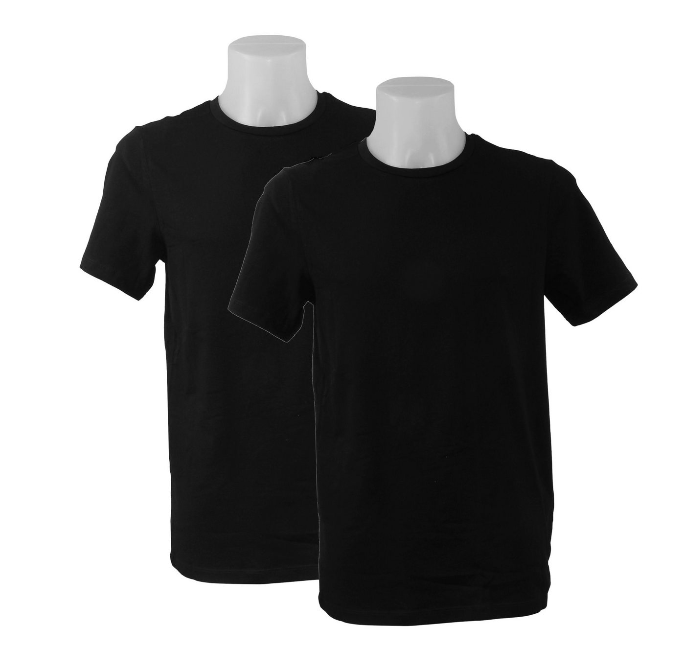 PRODUKT T-Shirt Herren Basic 2er Pack BIO Baumwolle Kurzarm Shirt Rundhals Doppelpack von PRODUKT