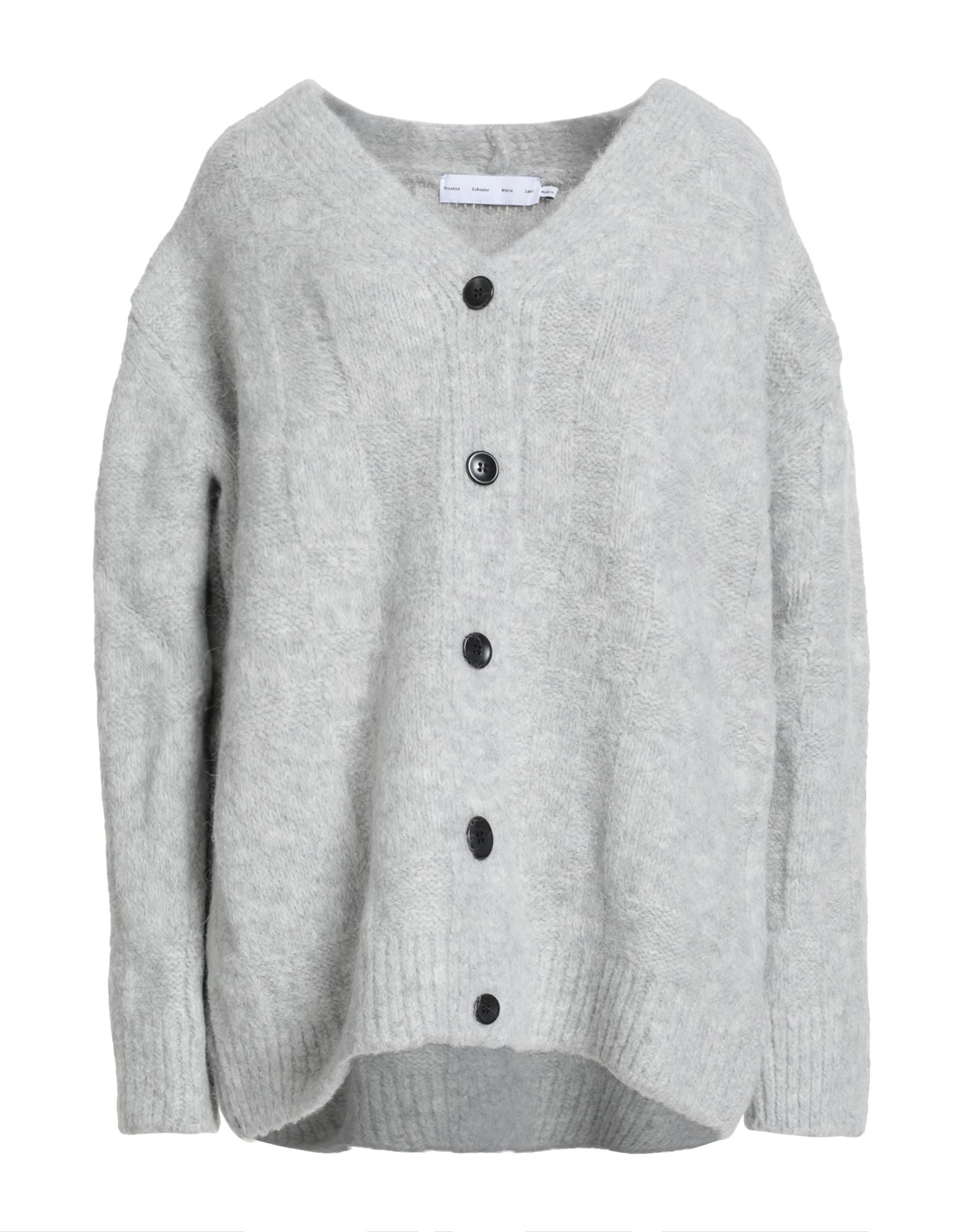 PROENZA SCHOULER Strickjacke Damen Hellgrau PROENZA SCHOULER Strickjacke Damen Hellgrau von PROENZA SCHOULER