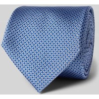 Profuomo Seidenkrawatte mit Allover-Muster in Marine, Größe 1 von Profuomo