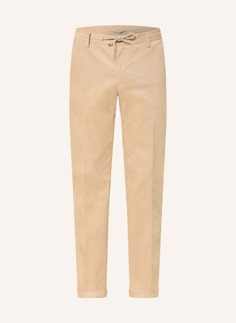 Profuomo Cordhose Relaxed Fit beige von PROFUOMO