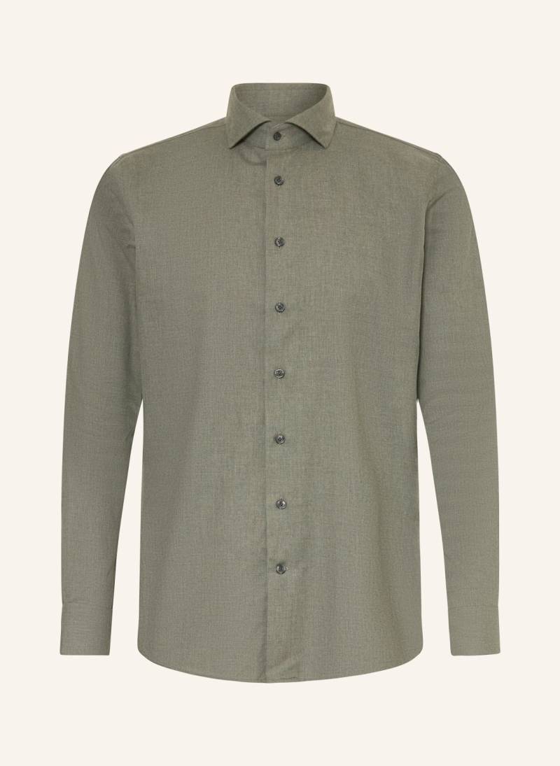Profuomo Hemd Slim Fit gruen von PROFUOMO