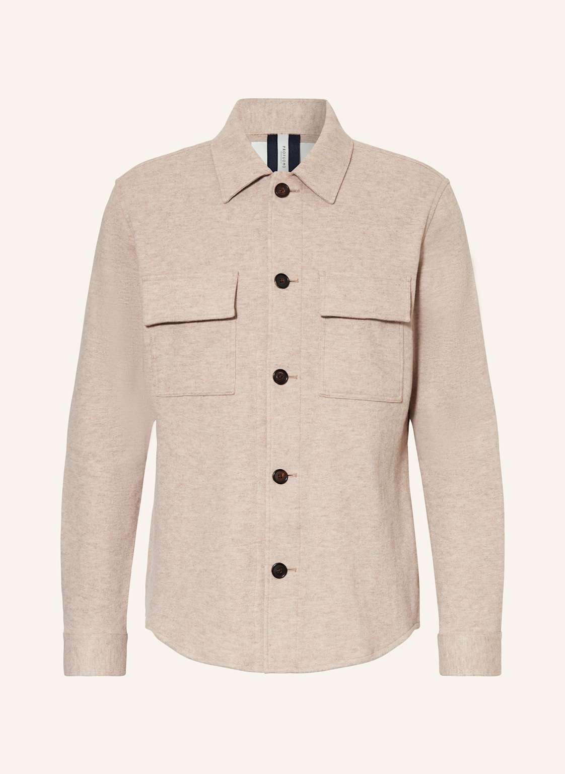 Profuomo Overshirt beige von PROFUOMO